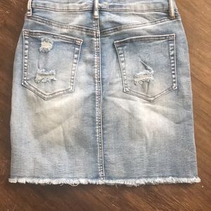 Denim skirt